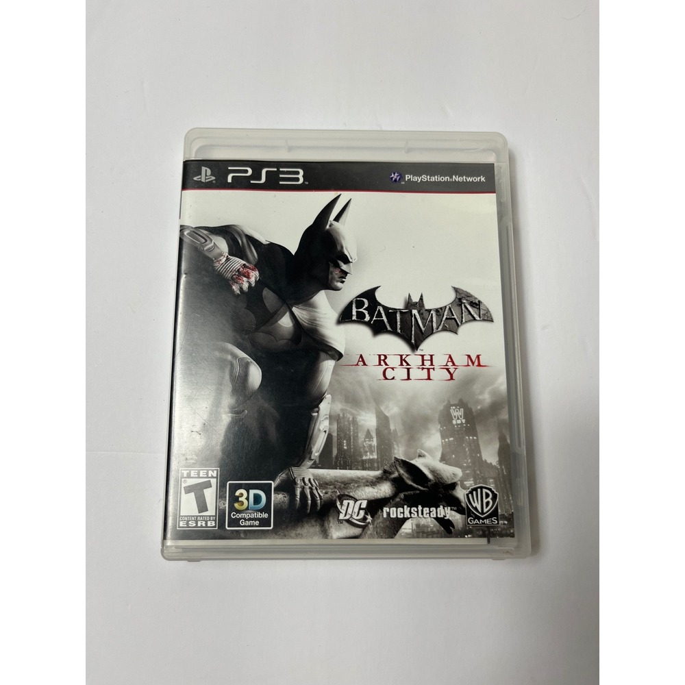 Batman Arkham City Sony PlayStation 3 PS3 Game Rocksteady WB Games 2011